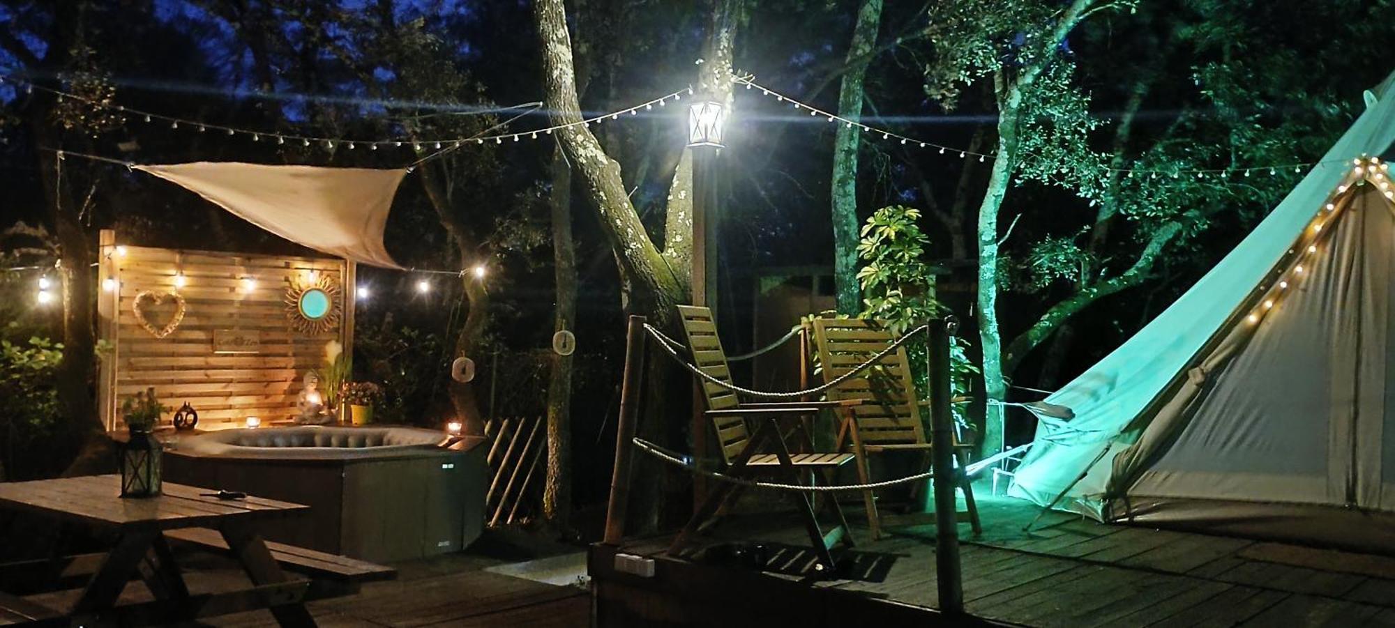 Evasion En Pleine Nature, Tipi Insolite Et Jacuzzi Au Pont Du Gard ! แวร์ ปองต์ ดู การ์ ภายนอก รูปภาพ